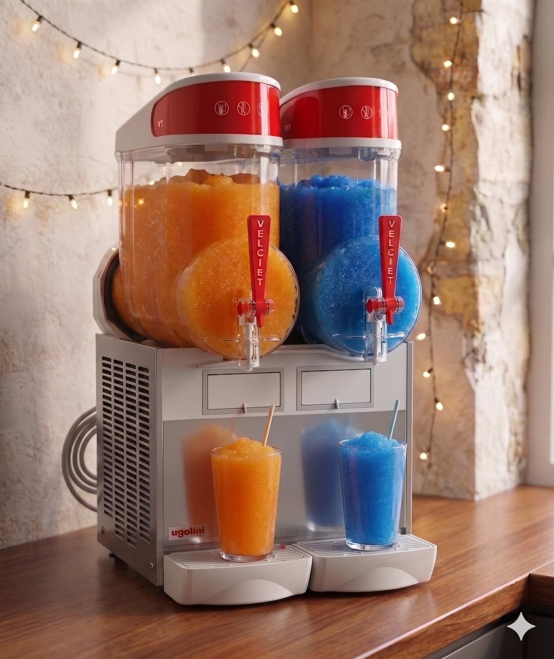 Slush ice aparāts 2 cilindru