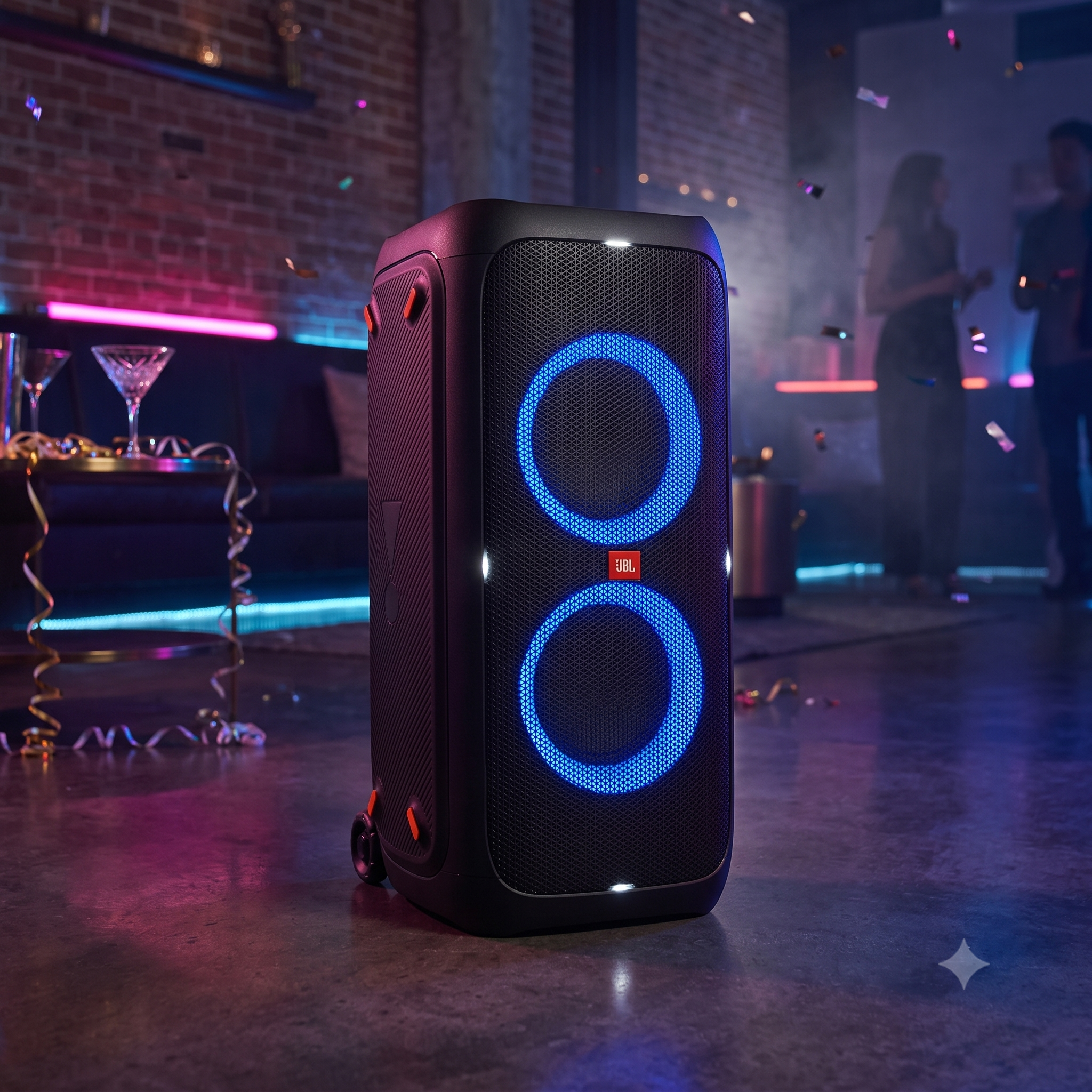 JBL partybox 310 + 2 mikrofoni